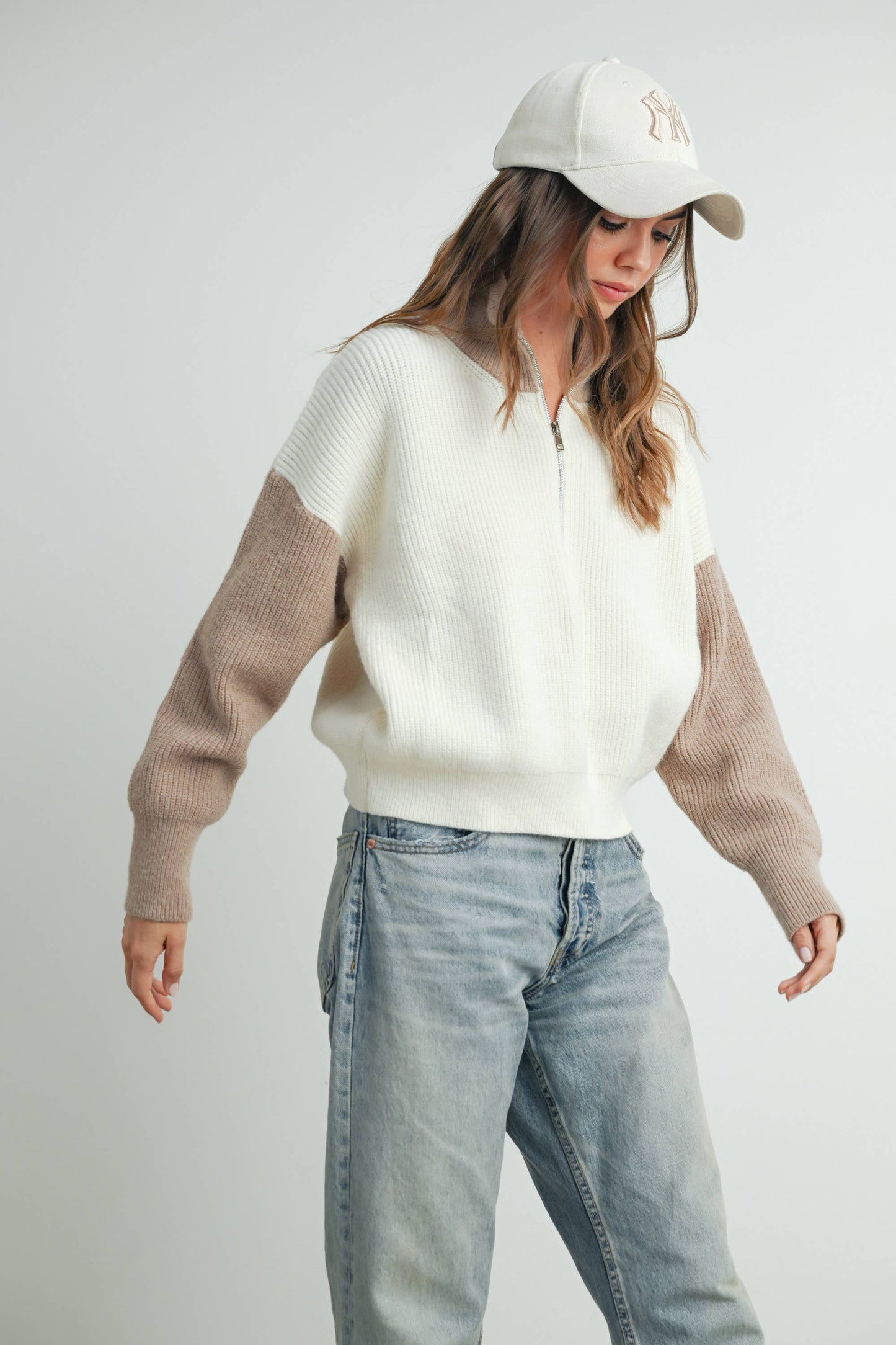 Zoey Half Zipper Pullover