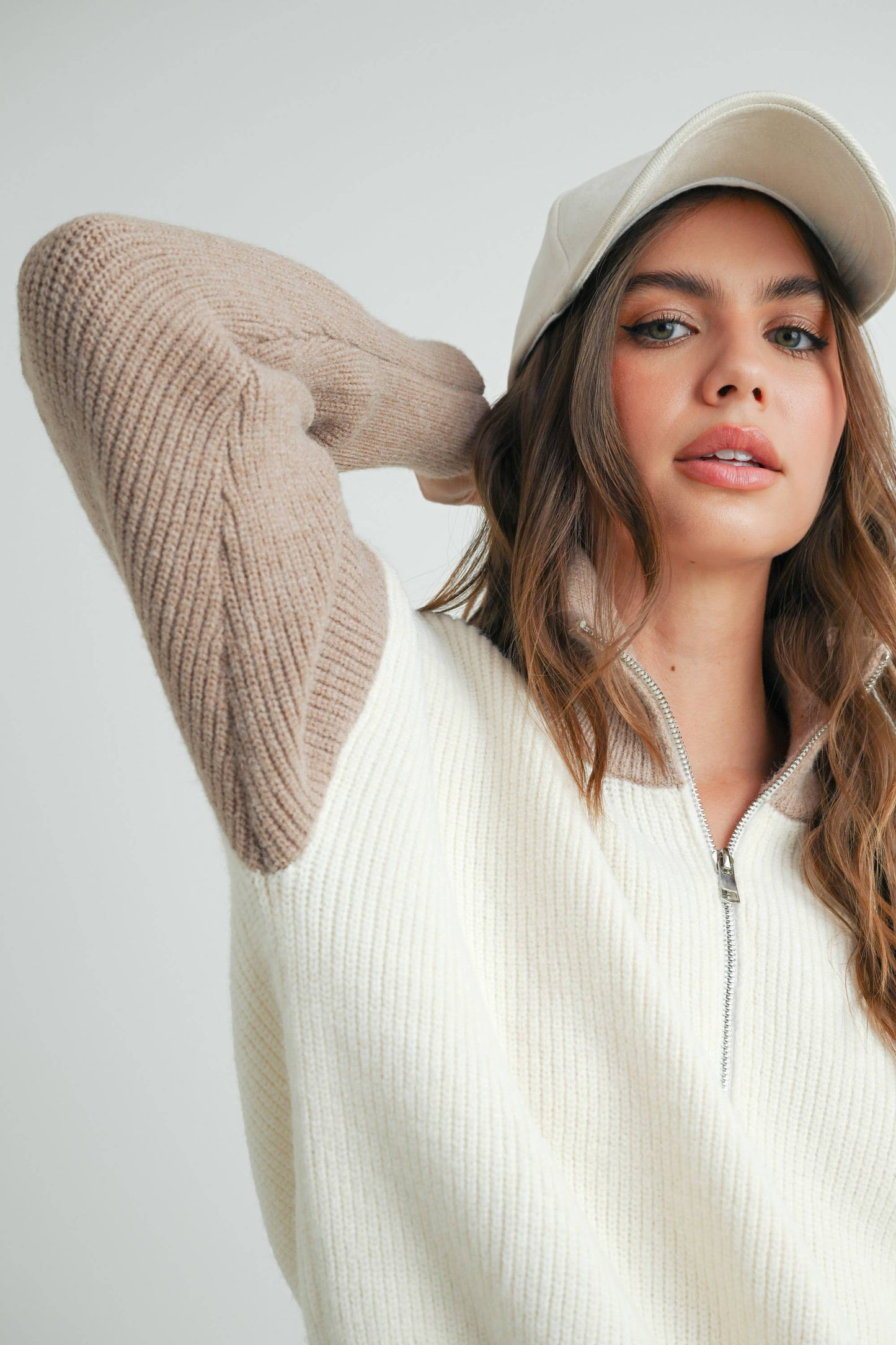 Zoey Half Zipper Pullover