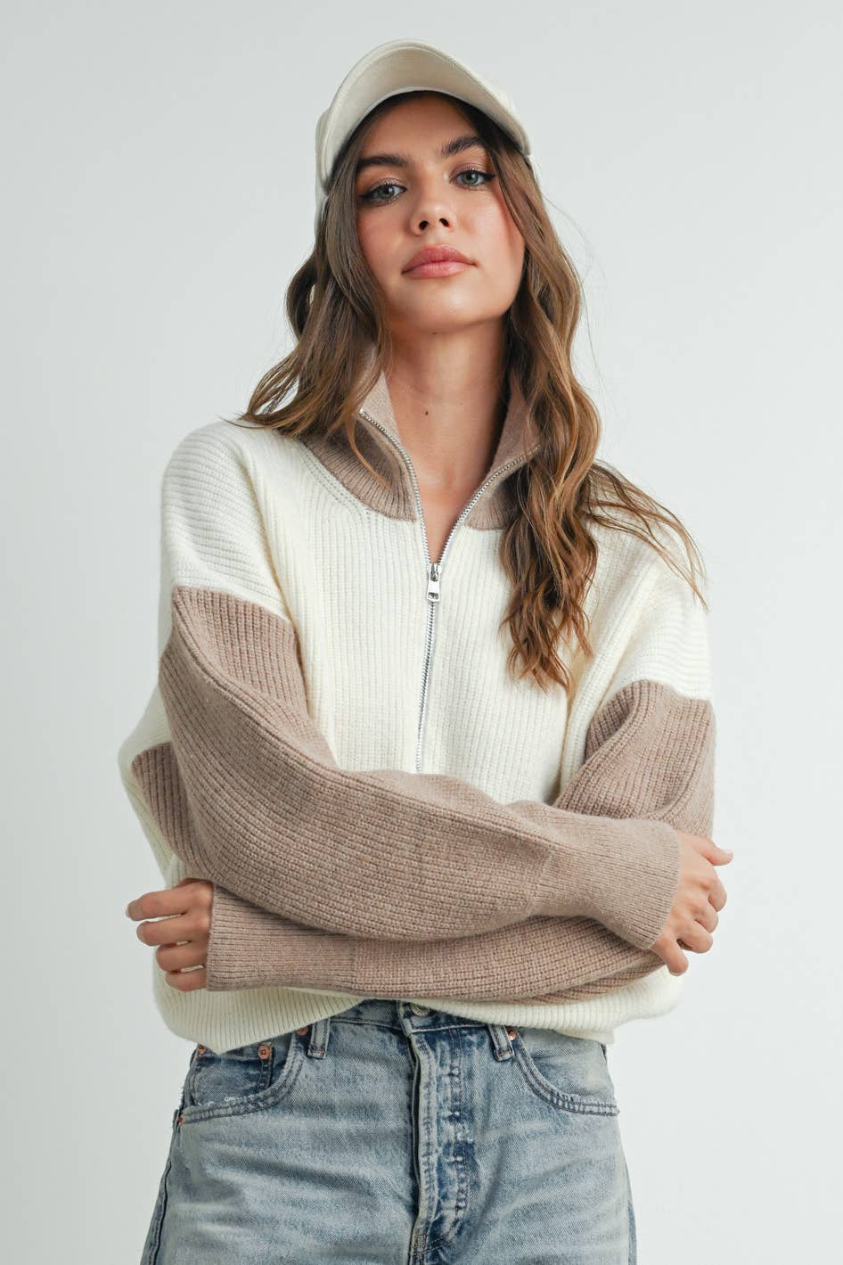 Zoey Half Zipper Pullover